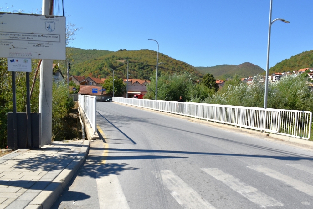 Handover Ceremony of “The Project for Renovation of Secishta Bridge in Municipality of Hani i Elezit” has been held (22 September 2025)